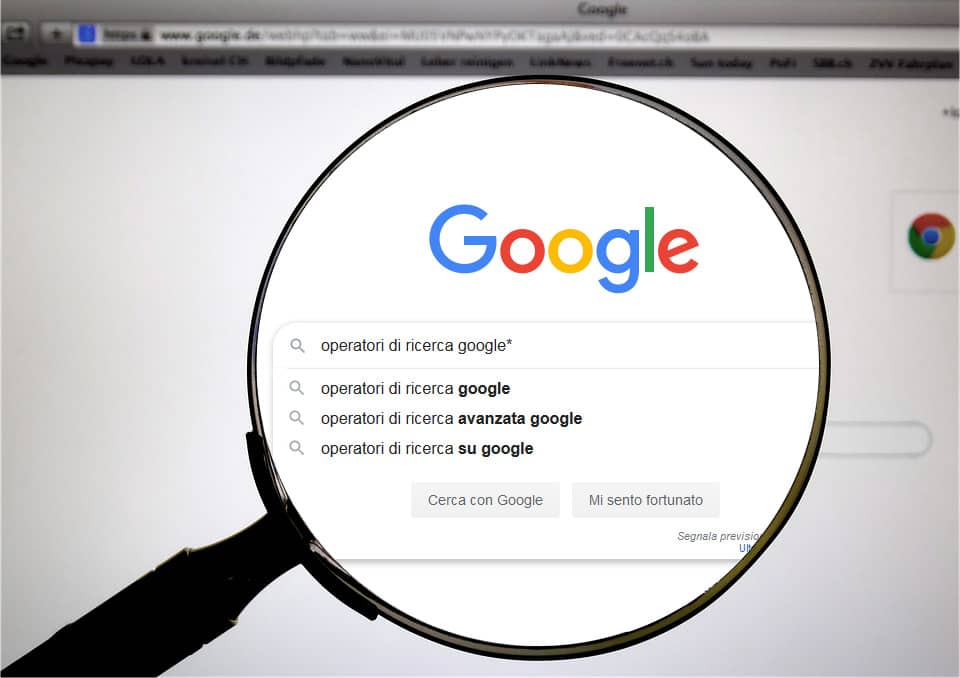 7 operatori ricerca avanzata google